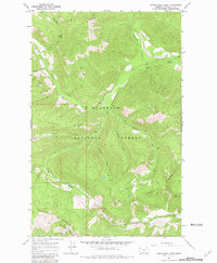 Download a high-resolution, GPS-compatible USGS topo map for Skookoleel Creek, MT (1981 edition)