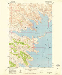Download a high-resolution, GPS-compatible USGS topo map for Skunk Coulee, MT (1960 edition)