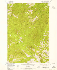 Download a high-resolution, GPS-compatible USGS topo map for Sliderock Mountain, MT (1956 edition)