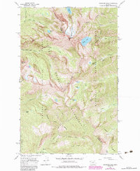 Download a high-resolution, GPS-compatible USGS topo map for Snowshoe Peak, MT (1984 edition)