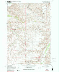 Download a high-resolution, GPS-compatible USGS topo map for Soda Springs NW, MT (1981 edition)
