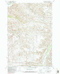 Download a high-resolution, GPS-compatible USGS topo map for Soda Springs NW, MT (1991 edition)