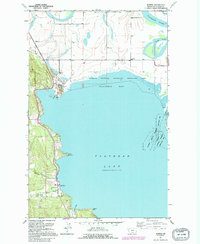 Download a high-resolution, GPS-compatible USGS topo map for Somers, MT (1995 edition)