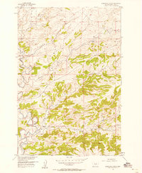 Download a high-resolution, GPS-compatible USGS topo map for Sourdough School, MT (1958 edition)