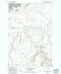 Download a high-resolution, GPS-compatible USGS topo map for Southeast Great Falls, MT (1994 edition)