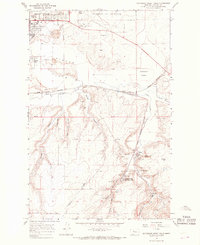 Download a high-resolution, GPS-compatible USGS topo map for Southeast Great Falls, MT (1968 edition)