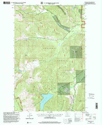 Download a high-resolution, GPS-compatible USGS topo map for Spar Lake, MT (2000 edition)