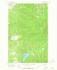 Download a high-resolution, GPS-compatible USGS topo map for Spar Lake, MT (1966 edition)