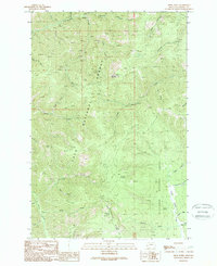 Download a high-resolution, GPS-compatible USGS topo map for Spink Point, MT (1989 edition)