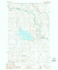 preview thumbnail of historical topo map of Lewis and Clark County, MT in 1986