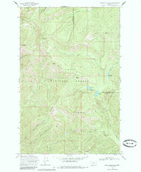 Download a high-resolution, GPS-compatible USGS topo map for Spread Mountain, MT (1985 edition)