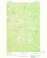 Download a high-resolution, GPS-compatible USGS topo map for Spread Mountain, MT (1970 edition)