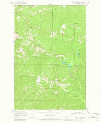 Download a high-resolution, GPS-compatible USGS topo map for Spread Mountain, MT (1981 edition)