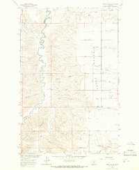 Download a high-resolution, GPS-compatible USGS topo map for Spring Coulee, MT (1966 edition)
