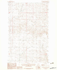 Download a high-resolution, GPS-compatible USGS topo map for Spring Valley West, MT (1983 edition)