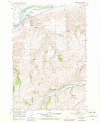 Download a high-resolution, GPS-compatible USGS topo map for Springdale, MT (1981 edition)