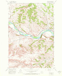 Download a high-resolution, GPS-compatible USGS topo map for Springtime, MT (1972 edition)