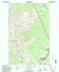 Download a high-resolution, GPS-compatible USGS topo map for Squaw Mountain, MT (1997 edition)