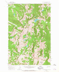 Download a high-resolution, GPS-compatible USGS topo map for St Joseph Peak, MT (1967 edition)