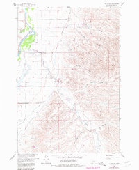 Download a high-resolution, GPS-compatible USGS topo map for St Xavier, MT (1980 edition)