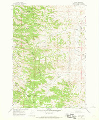 Download a high-resolution, GPS-compatible USGS topo map for Stacey, MT (1969 edition)