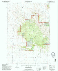 Download a high-resolution, GPS-compatible USGS topo map for Stagville Draw, MT (1996 edition)