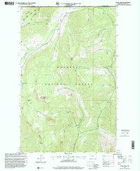 Download a high-resolution, GPS-compatible USGS topo map for Stahl Peak, MT (2000 edition)