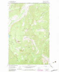 Download a high-resolution, GPS-compatible USGS topo map for Stahl Peak, MT (1984 edition)