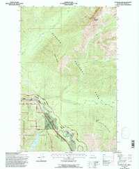 Download a high-resolution, GPS-compatible USGS topo map for Stanton Lake, MT (1997 edition)
