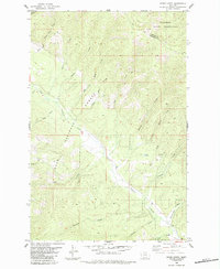 Download a high-resolution, GPS-compatible USGS topo map for Stark North, MT (1984 edition)