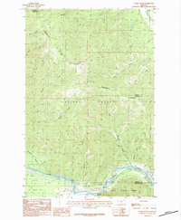 preview thumbnail of historical topo map of Mineral County, MT in 1983