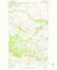 Download a high-resolution, GPS-compatible USGS topo map for Starr School, MT (1972 edition)