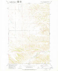 Download a high-resolution, GPS-compatible USGS topo map for Steele Lake Coulee, MT (1979 edition)