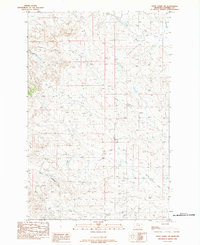 Download a high-resolution, GPS-compatible USGS topo map for Steve Forks SW, MT (1984 edition)
