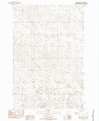Download a high-resolution, GPS-compatible USGS topo map for Steve Forks, MT (1984 edition)