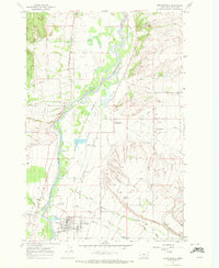 Download a high-resolution, GPS-compatible USGS topo map for Stevensville, MT (1972 edition)