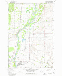 Download a high-resolution, GPS-compatible USGS topo map for Stevensville, MT (1980 edition)