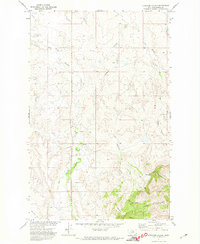 Download a high-resolution, GPS-compatible USGS topo map for Stiffarm Coulee, MT (1974 edition)