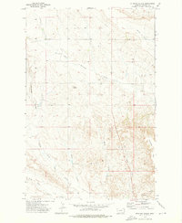 Download a high-resolution, GPS-compatible USGS topo map for Stinking Coulee, MT (1976 edition)