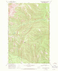 preview thumbnail of historical topo map of Lewis and Clark County, MT in 1968