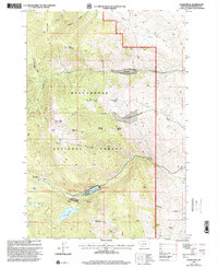 Download a high-resolution, GPS-compatible USGS topo map for Storm Peak, MT (2001 edition)