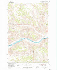 Download a high-resolution, GPS-compatible USGS topo map for Sturgeon Island, MT (1976 edition)