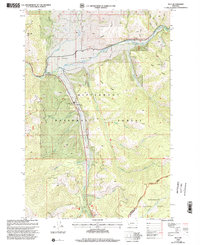 Download a high-resolution, GPS-compatible USGS topo map for Sula, MT (2002 edition)