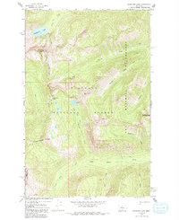 Download a high-resolution, GPS-compatible USGS topo map for Sunburst Lake, MT (1992 edition)