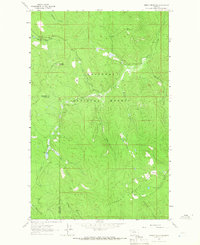 Download a high-resolution, GPS-compatible USGS topo map for Sunday Mountain, MT (1966 edition)