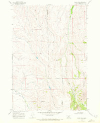 preview thumbnail of historical topo map of Beaverhead County, MT in 1968