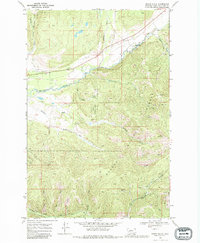 Download a high-resolution, GPS-compatible USGS topo map for Swede Gulch, MT (1981 edition)