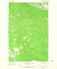 Download a high-resolution, GPS-compatible USGS topo map for Swede Mountain, MT (1966 edition)