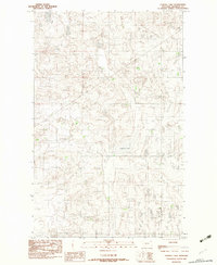 Download a high-resolution, GPS-compatible USGS topo map for Tadpole Lake, MT (1983 edition)