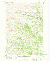 Download a high-resolution, GPS-compatible USGS topo map for Taintor Desert, MT (1971 edition)